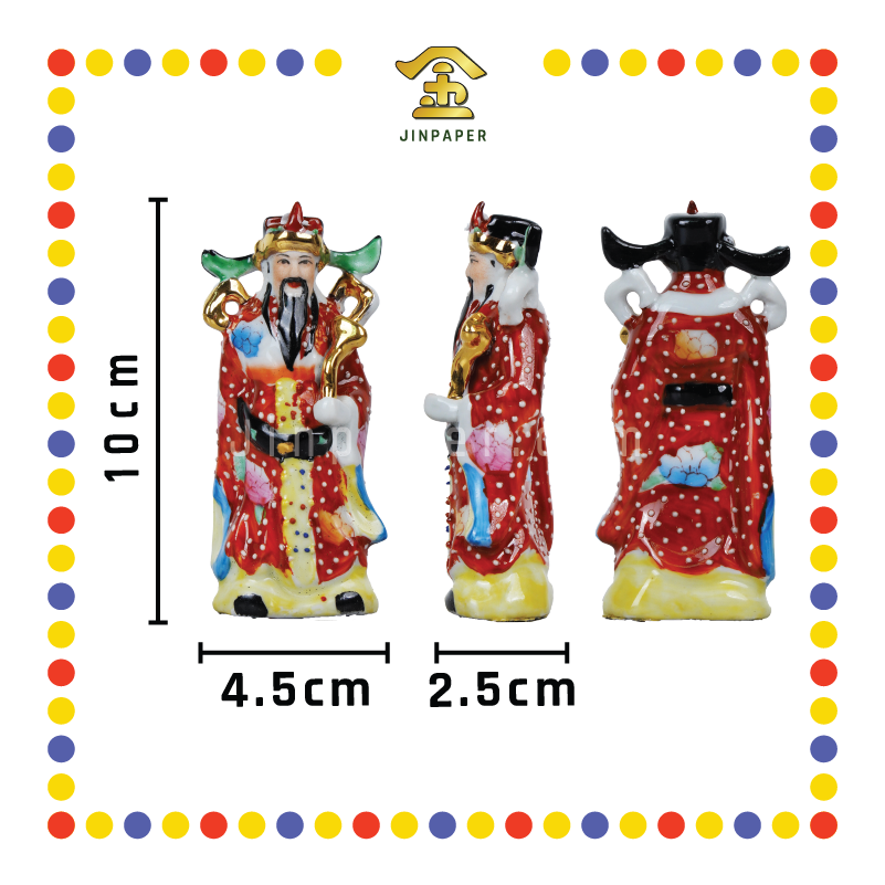 PRAYING STATUE 4寸 日彩三星