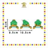 LUCKY GOODS 4”【翠玉/镀金】招财金蟾