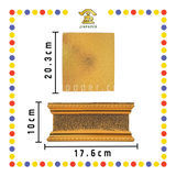 STATUE STAND 4"高 金皮金木神座(多种尺寸)