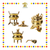 PRAYING CENSER 4号 铜光身宣炉 (香炉)