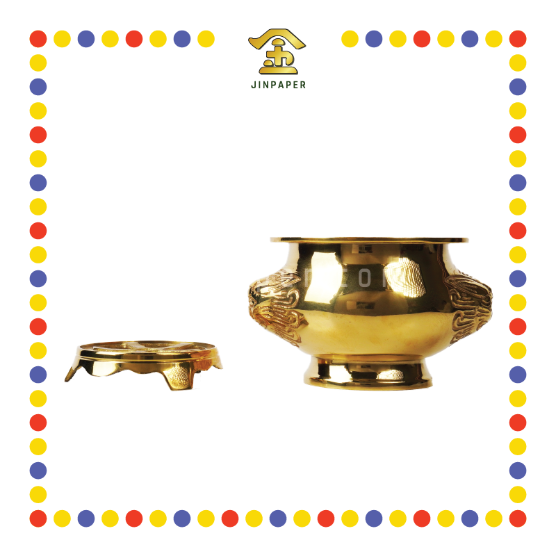 PRAYING CENSER 4寸 铜香炉