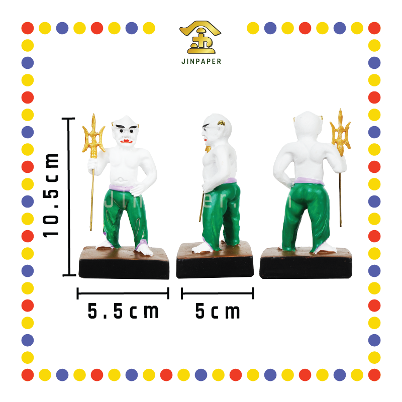 PRAYING STATUE 4寸 五鬼(套)