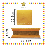 STATUE STAND 4"高 金皮金木神座(多种尺寸)