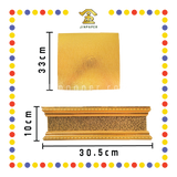 STATUE STAND 4"高 金皮金木神座(多种尺寸)