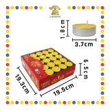JOSS CANDLE 菩提酥油茶烛 4小时 100粒【黄/红】 (酥油蠟燭)