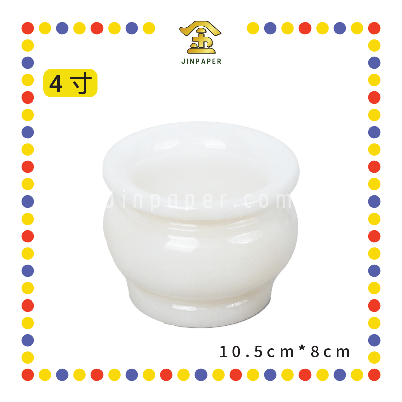 PRAYING CENSER【4寸/5寸/6寸】大理石炉 (香炉)