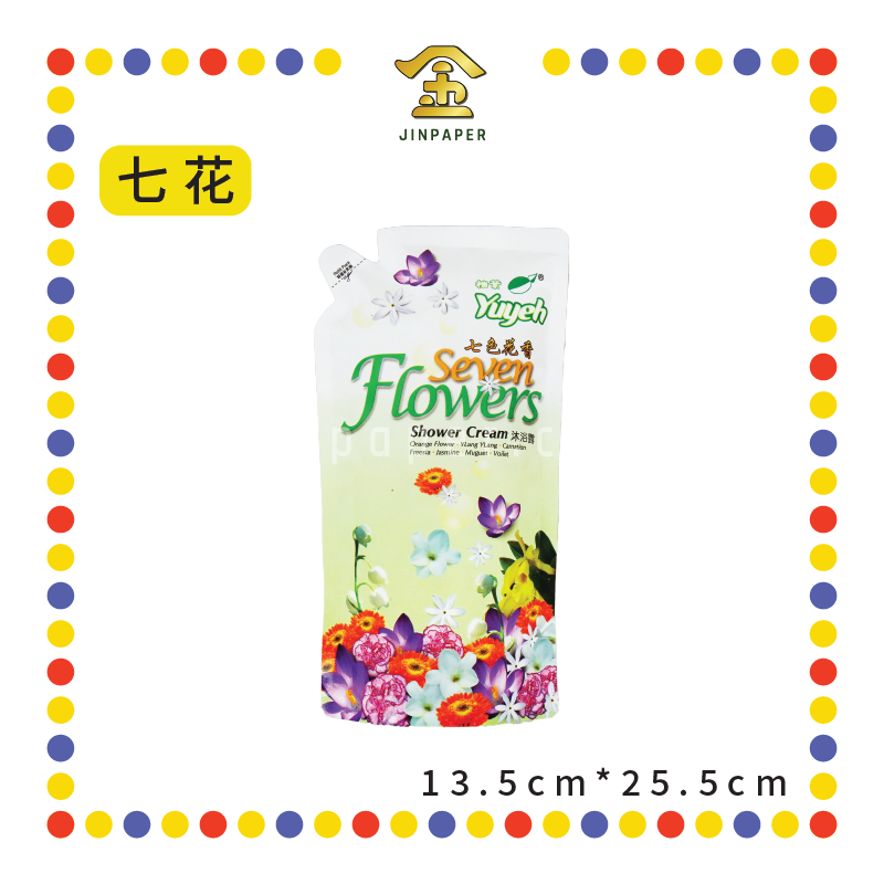 BODY WASH【七花/柚叶】补充装600ml