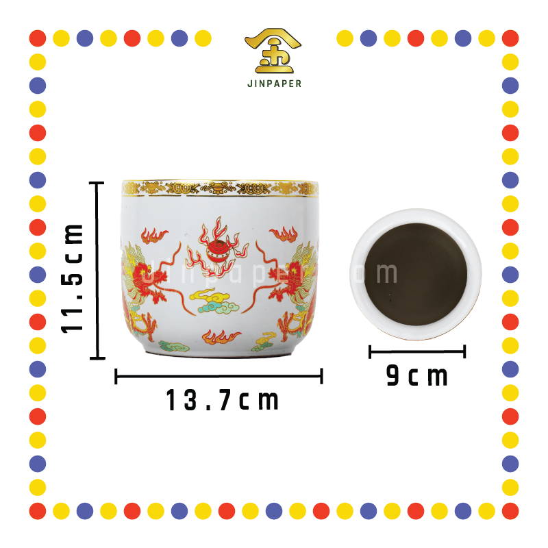 PRAYING CENSER 50号 龙香炉 (香炉)