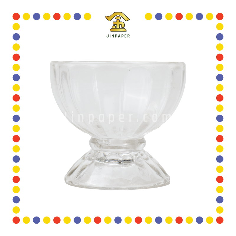 OIL LAMP CUP 5118 圆厚水晶玻璃杯