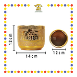 PRAYING CENSER 60号 沙金连体招财炉 (香炉)