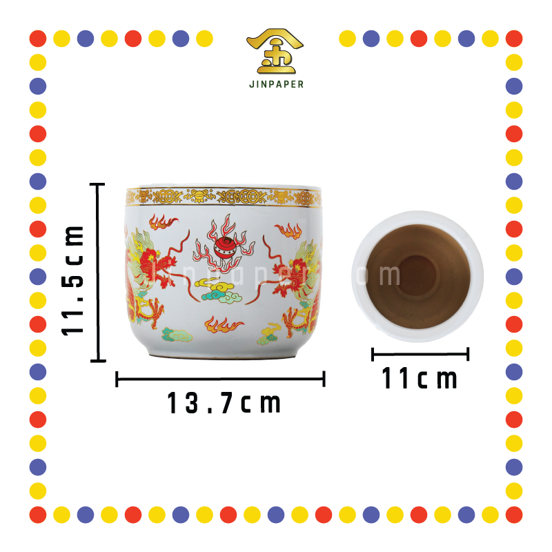 PRAYING CENSER 60号 龙香炉 (香炉)