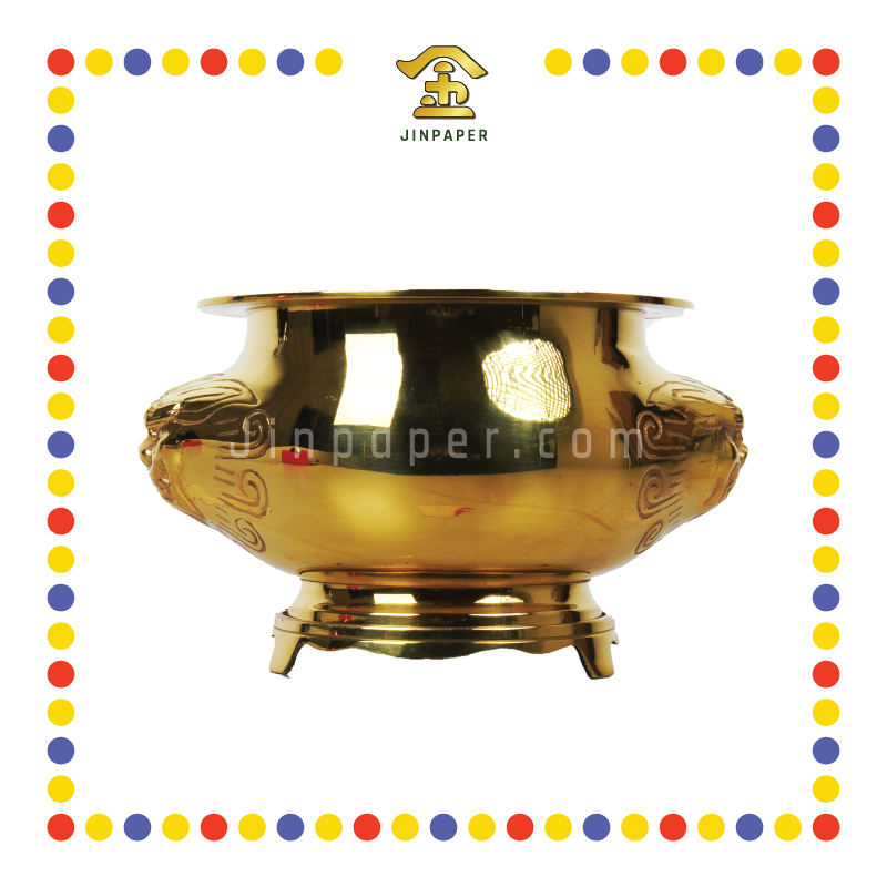 PRAYING CENSER 6寸 铜香炉