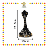 PRAYING WHIP 蛇头黑色6尺长鞭