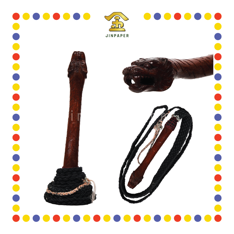PRAYING WHIP 虎头6尺长鞭