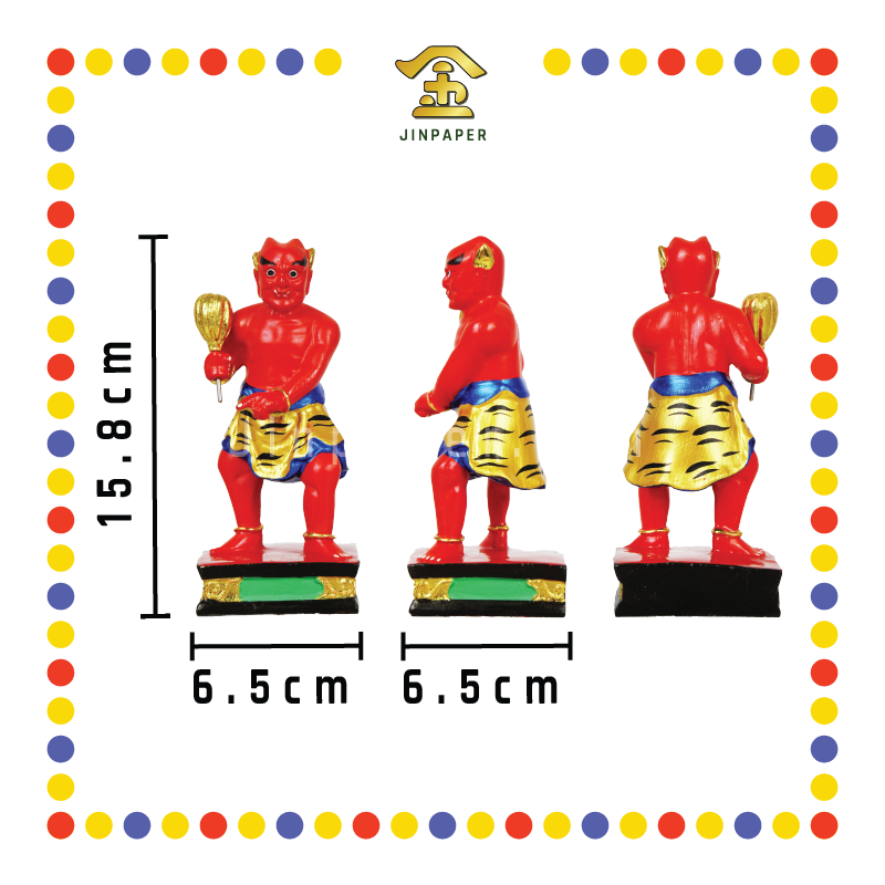 PRAYING STATUE 6寸 五鬼(套)