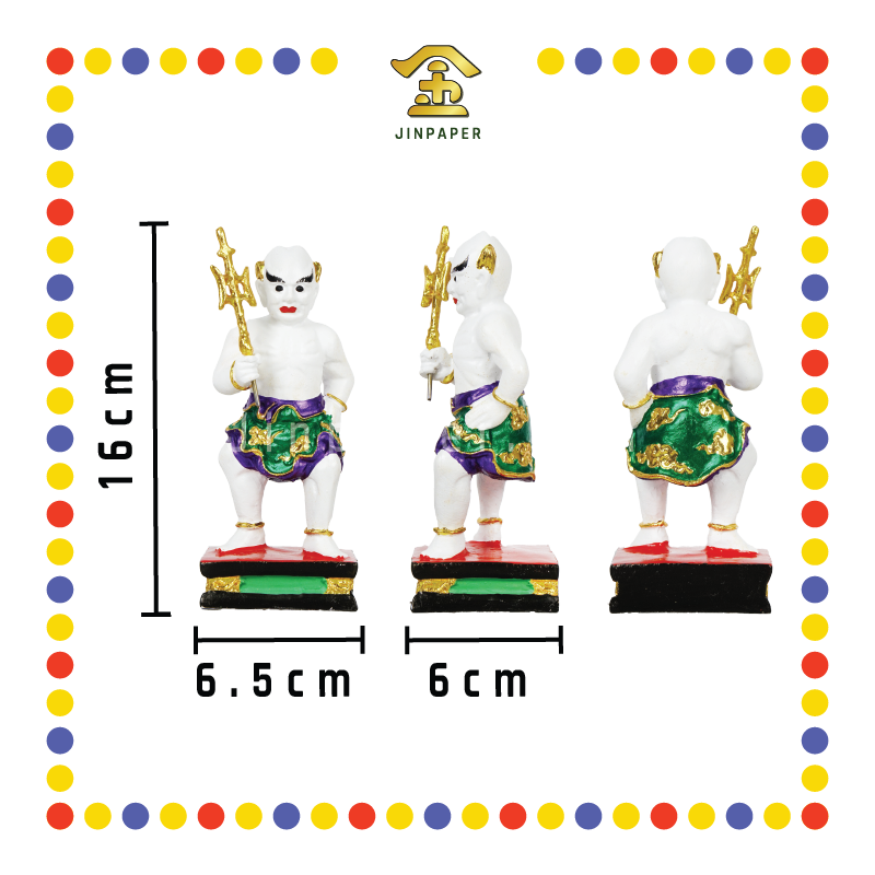 PRAYING STATUE 6寸 五鬼(套)