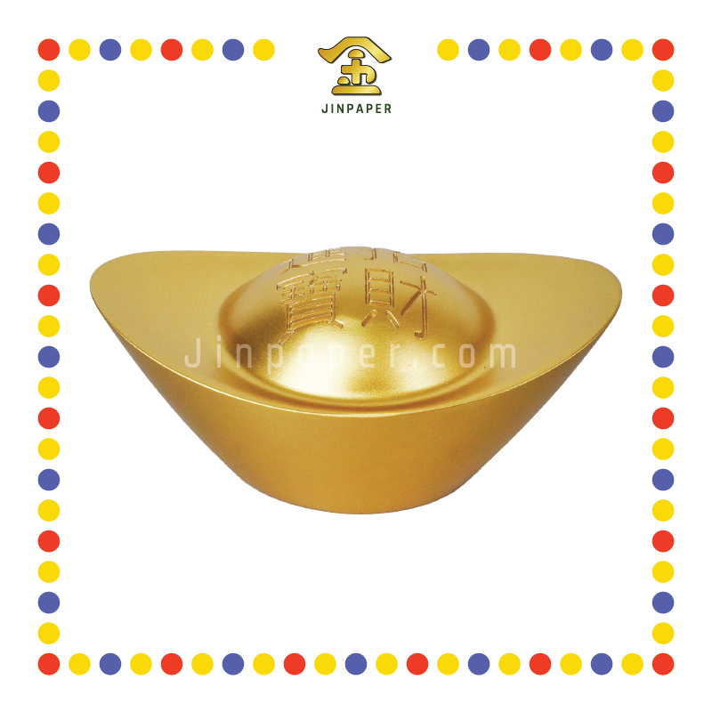 LUCKY GOODS 7号 11cm 铜元宝