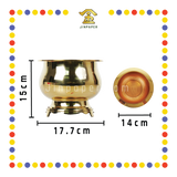 PRAYING CENSER 7寸 铜光身炉 (香炉)