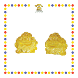 LUCKY GOODS 7cm 水晶小貔貅 黄色