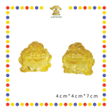 LUCKY GOODS 7cm 水晶小貔貅 黄色