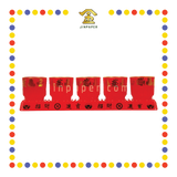 PRAYING CUP 883A 5头高型黄梨发字套杯