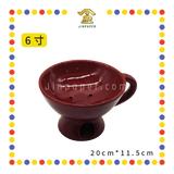 PRAYING CENSER【8寸/6寸】朱红进宝文烟炉 (香炉)