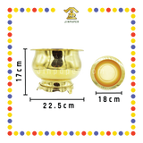 PARYING CENSER 9寸 铜光身炉 (香炉)