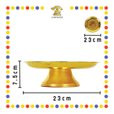 PRAYING PLATE 9寸 K金果子叠
