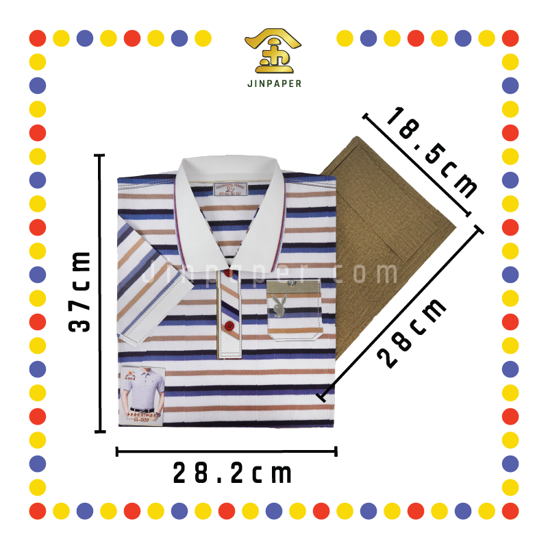 JOSS PAPER G009 男T恤+休闲裤 (冥纸)