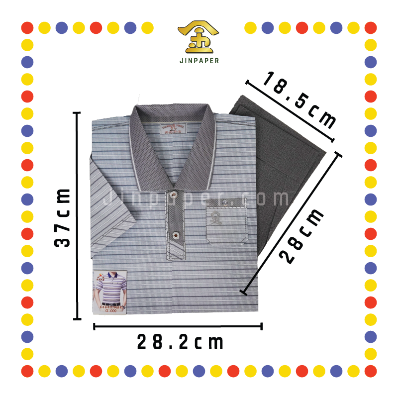 JOSS PAPER G009 男T恤+休闲裤 (冥纸)