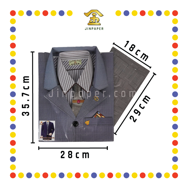 JOSS PAPER G035 奢华男西装 (冥纸)