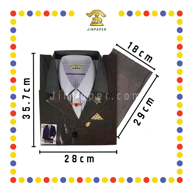 JOSS PAPER G035 奢华男西装 (冥纸)