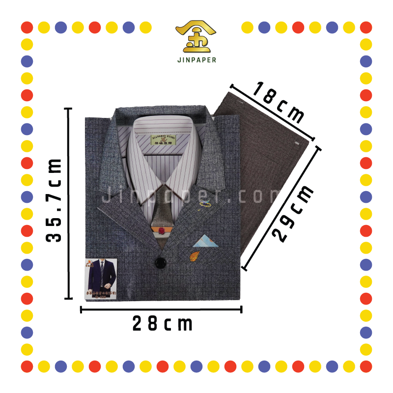 JOSS PAPER G035 奢华男西装 (冥纸)