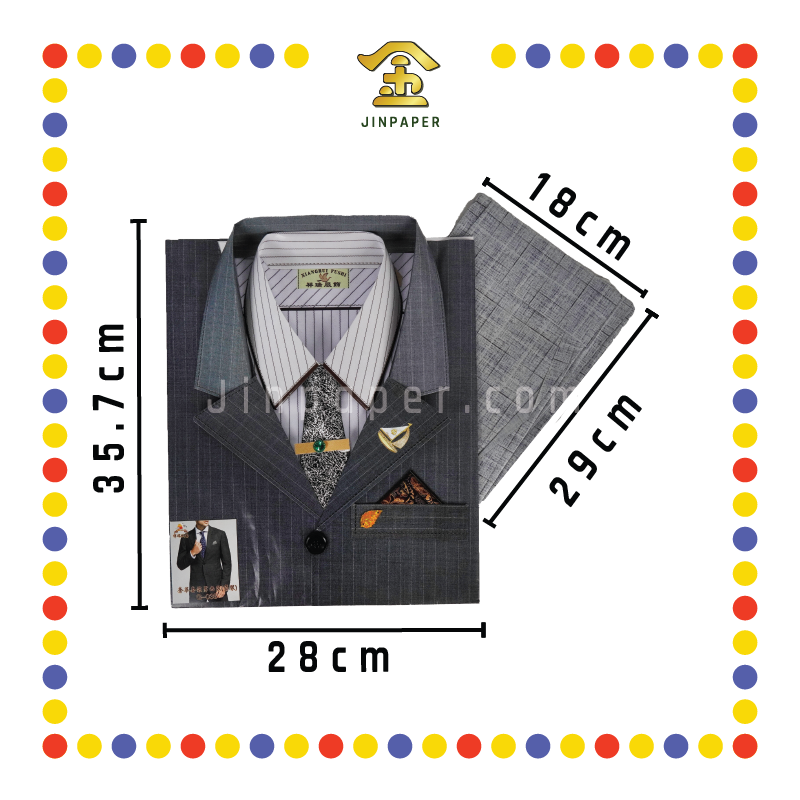 JOSS PAPER G035 奢华男西装 (冥纸)