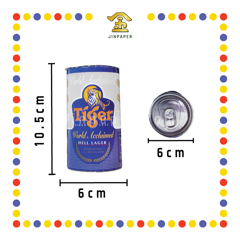 JOSS PAPER HA10 【(B)/(T)】 罐装啤酒【GUINESS/TIGER】