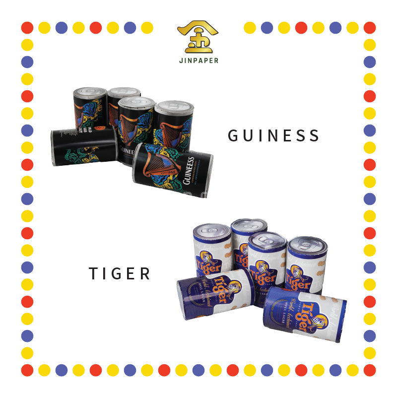 JOSS PAPER HA10 【(B)/(T)】 罐装啤酒【GUINESS/TIGER】