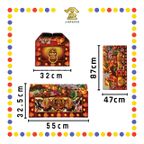 JOSS PAPER HA51A 金银珠宝帆船带子大衣箱