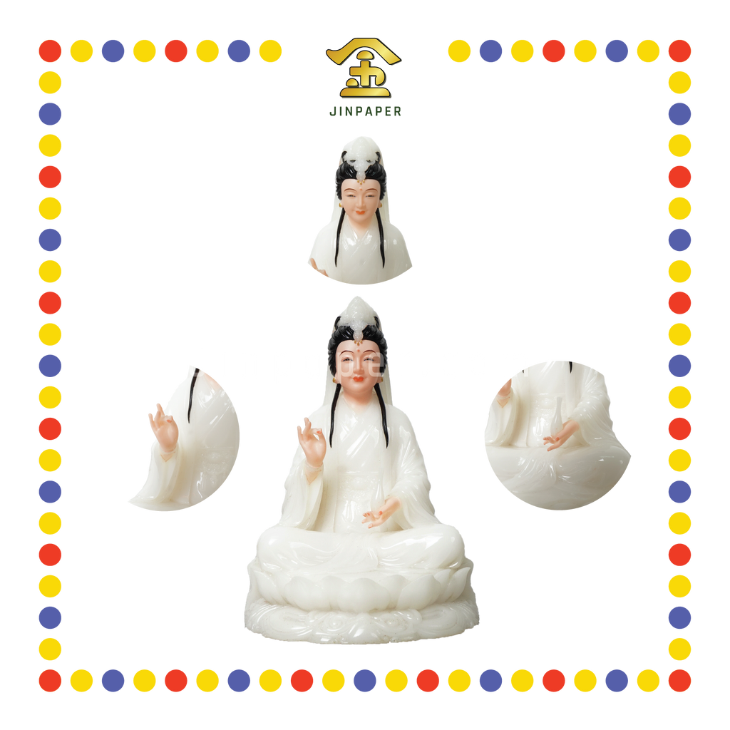 PRAYING STATUE 4寸 水石观音