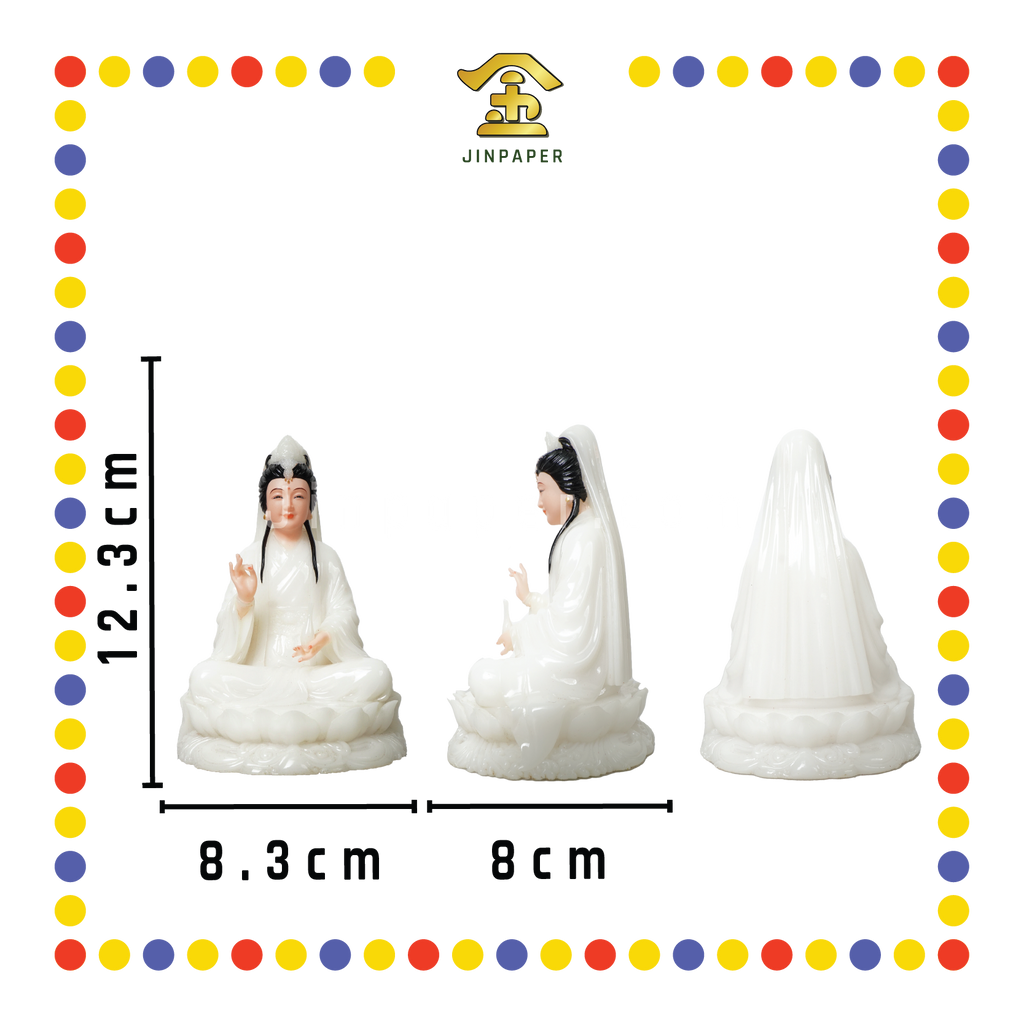 PRAYING STATUE 4寸 水石观音