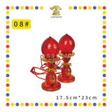 PRAYING LAMP【21.0cm/23.5cm/26.0cm】【08#/22#/23#】LED水晶旺来波灯(红)