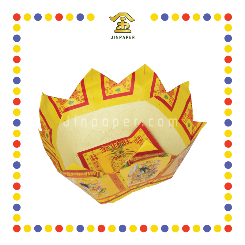 JOSS PAPER 本地七彩关帝花皇宝 (金纸)