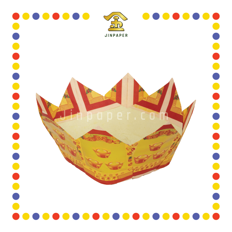 JOSS PAPER 本地七彩大发花皇宝 (金纸)