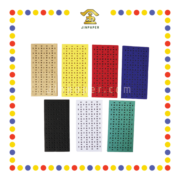 蓮紙　韓紙　7色計70束 JOSS PAPER 七色钱【(赤)/(红)/(黄)/(青)/(紫)/(黑)/(白)】 (冥纸