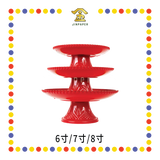 PRAYING PLATE【6寸/7寸/8寸】年年有余高脚发财碟