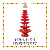 PRAYING PLATE【4寸/5寸/6寸/7寸/8寸/9寸/10寸/12寸】高脚元宝铜钱发财碟