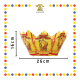 JOSS PAPER 本地七彩地主花皇宝 (金纸)