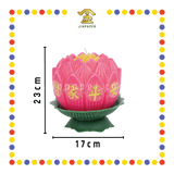 JOSS CANDLE 有字加大莲花烛 (蓮花蠟燭)