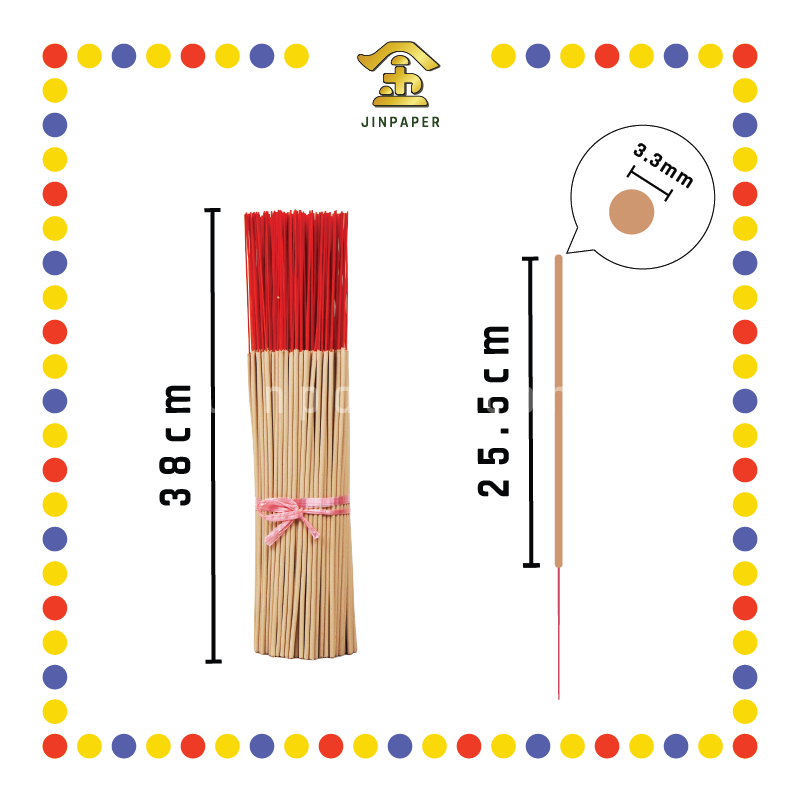 JOSS STICK (箱)【33cm/38cm】香味(机造)素香(30kg) (小香)