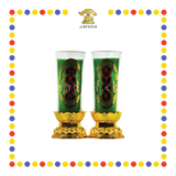 JOSS CANDLE 大二伯爷玻璃斗烛(青)