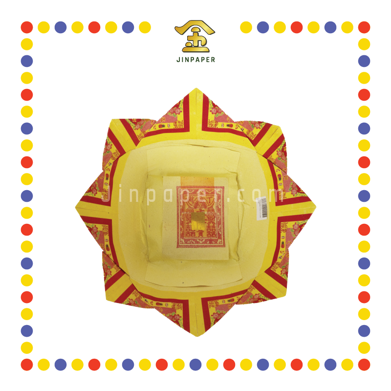 JOSS PAPER 本地七彩五路花皇宝 (金纸)